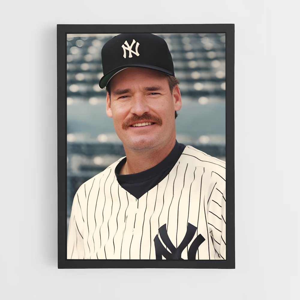 Poster Wade boggs stades – affiche Baseball (vue 2)